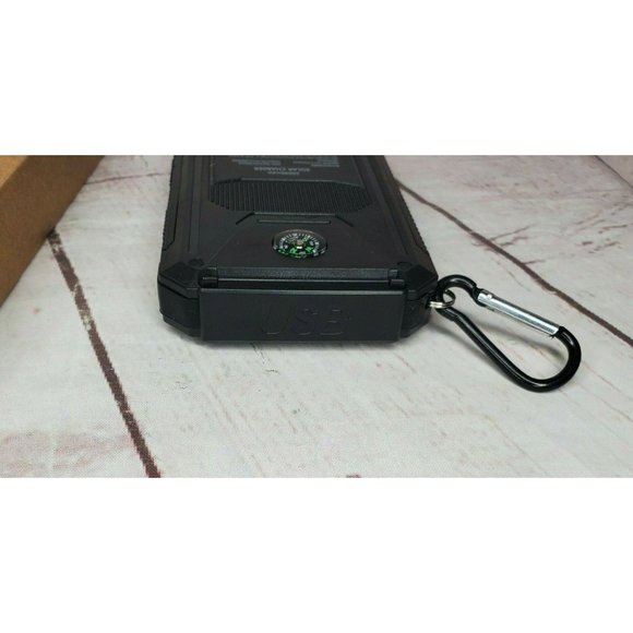 Solar Power Bank Portable Charger 20000mah Waterproof Battery Backup Charger - Picture 10 of 12